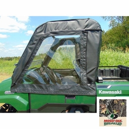 mowl グリーンカモ　mowl green camo Kawasaki Mule Pro-MX Mossey Oak Camo 3 Star Soft Upper Door Set