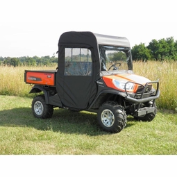 KUBOTA  B1502DT ロータリー付き 3-star-full-cab-enclosure-side
