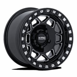 4/156 KS241 Torx Black Milled BL Wheel | Side By Side Stuff